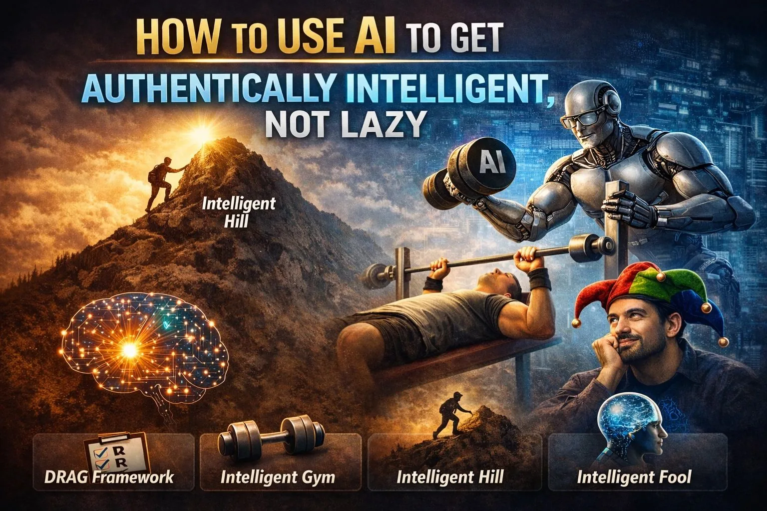 How to Use AI to Get Authentically Intelligent, Not Lazy